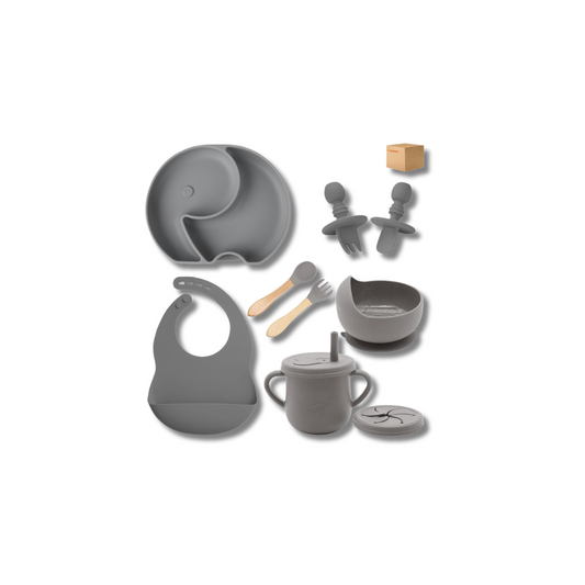 Complete Silicone Feeding Set (5-Piece)