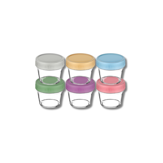Baby Food Storage Container Set (6-Pack)